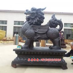銅麒麟，銅雕麒麟，鑄銅麒麟雕塑