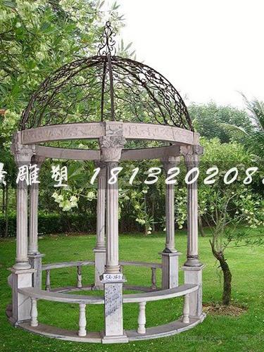 石頭涼亭，石雕涼亭