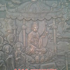 寺廟銅浮雕，紫銅浮雕