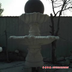 風(fēng)水球石雕，兩層風(fēng)水球雕塑