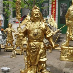 關(guān)公銅雕，鑄銅關(guān)公雕塑