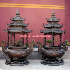 銅香爐，寺廟銅香爐