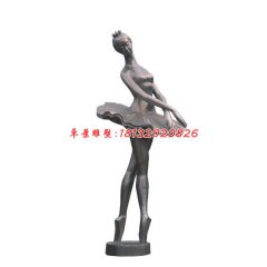 跳芭蕾舞銅雕，公園人物銅雕