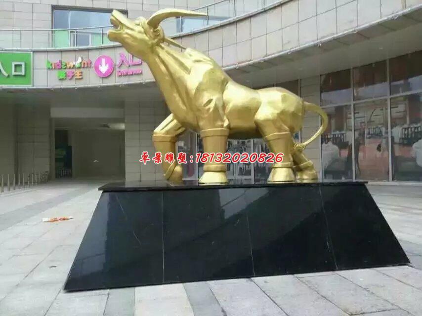大黃牛銅雕,廣場銅牛雕塑