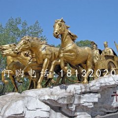 銅馬雕塑，鑄造銅馬，馬雕塑
