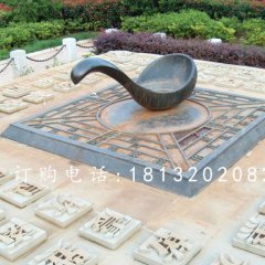 指南針銅雕，廣場(chǎng)指南針雕塑