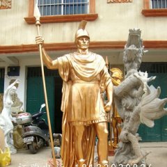 玻璃鋼羅馬勇士雕塑，玻璃鋼人物雕塑