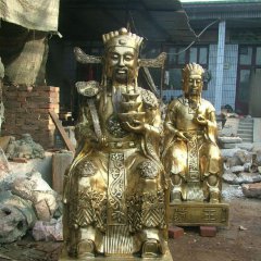 財神銅雕，文財神銅雕