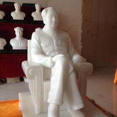 漢白玉偉人雕塑，毛主席石雕