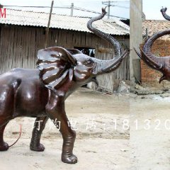 大象銅雕，廣場動(dòng)物銅雕