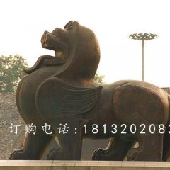 貔貅銅雕，廣場神獸銅雕