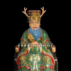 龍王雕塑，玻璃鋼彩繪神仙
