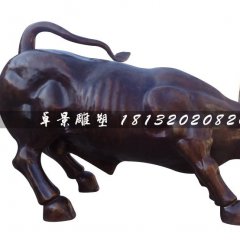 華爾街銅牛，廣場動物銅雕