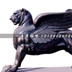 飛豹銅雕，廣場(chǎng)動(dòng)物銅雕