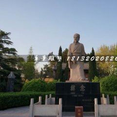 韓愈石雕，廣場(chǎng)古代名人石雕