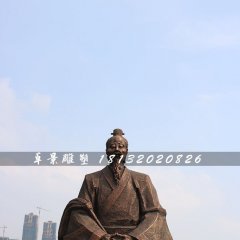 葛洪銅雕，古代醫(yī)藥學(xué)家銅雕