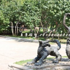 童年銅雕，公園小孩銅雕