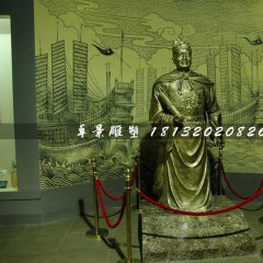 鄭和銅雕，古代英雄銅雕