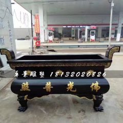 鐵香爐，寺廟方形香爐