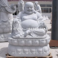 彌勒佛石雕，大肚彌勒佛石雕