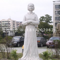 南丁格爾石雕，醫(yī)院人物石雕