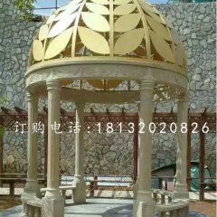 歐式?jīng)鐾?，小區(qū)石涼亭