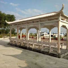 長廊石雕，公園長廊石雕