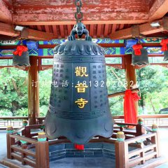 寺廟銅鐘，青銅鐘雕塑