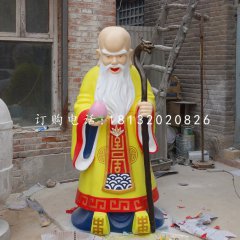 南極仙翁雕塑，玻璃鋼老壽星