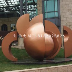 抽象景觀雕塑，公園銅雕