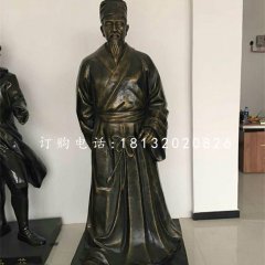 李時(shí)珍銅雕，古代名人銅雕