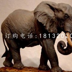 大象雕塑，銅雕大象