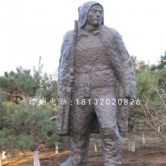 民兵銅雕，公園紀(jì)念銅雕