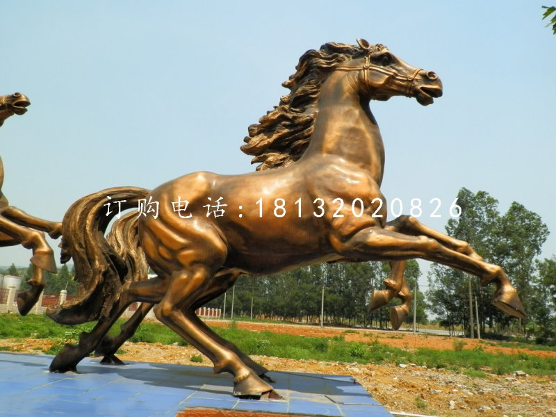 阿波羅戰(zhàn)車(chē)銅雕，廣場(chǎng)景觀銅雕 (1)
