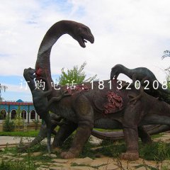 玻璃鋼動(dòng)物，公園恐龍雕塑