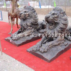 匯豐獅銅雕，銅雕西洋獅