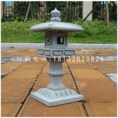 石雕宮燈，公園石雕燈