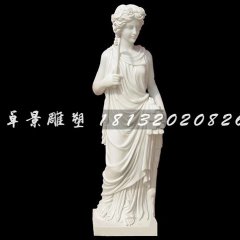 西方人物石雕，公園人物石雕