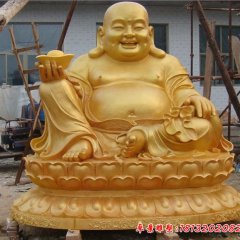 彌勒佛銅雕，招財彌勒佛銅雕