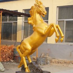 銅馬雕塑，立馬成功銅雕