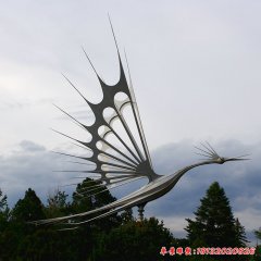 不銹鋼鳥(niǎo)雕塑