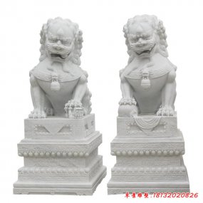 漢白玉動(dòng)物石雕