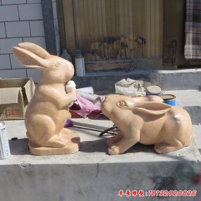 十二生肖動(dòng)物石雕