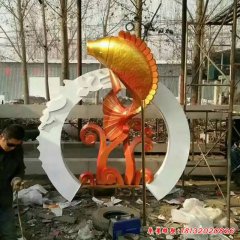 城市雕塑鯉魚(yú)